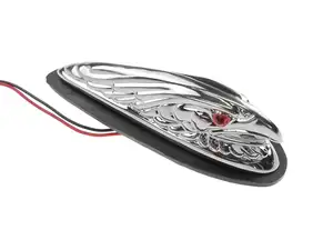 Zierfigur Adler Chrom klein (beleuchtete Augen) Zierfigur Adler Chrom klein (beleuchtete Augen)