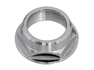 GPO Écrou de tige de fourche M26x1 ouvert Potence Chrome GPO Écrou de tige de fourche M26x1 ouvert Potence Chrome