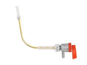 OMG robinet d'essence horizontal M12x1 (avec écrou) sortant par le bas rouge OMG robinet d'essence horizontal M12x1 (avec écrou) sortant par le bas rouge