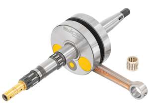 swiing® ingenious Kurbelwelle «High End» (+1 mm Hub) 9.5 mm Zapfen | Puch ZA50 swiing® ingenious Kurbelwelle «High End» (+1 mm Hub) 9.5 mm Zapfen | Puch ZA50