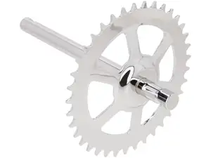 GPO Pédalier 37 dents chromé | Puch X30 NG-2AH, Maxi GPO Pédalier 37 dents chromé | Puch X30 NG-2AH, Maxi