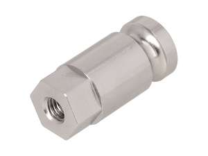 66HEROES Pivot de réception M6 Support de plaque d'immatriculation latéral Inox 66HEROES Pivot de réception M6 Support de plaque d'immatriculation latéral Inox