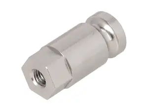 66HEROES Pivot de réception M6 Support de plaque d'immatriculation latéral Inox 66HEROES Pivot de réception M6 Support de plaque d'immatriculation latéral Inox