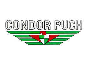 Condor Puch autocollant réservoir Velux transparent Condor Puch autocollant réservoir Velux transparent