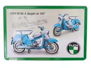 Nostalgic Art Blechschild «Puch DS 50-4» 30 x 20 cm Nostalgic Art Blechschild «Puch DS 50-4» 30 x 20 cm