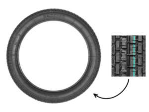 Heidenau 2.50 x 16" tires K30 Allround Heidenau 2.50 x 16" tires K30 Allround