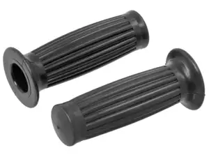 Poignées rainurées noir | Piaggio Ciao, Bravo, Boxer Poignées rainurées noir | Piaggio Ciao, Bravo, Boxer