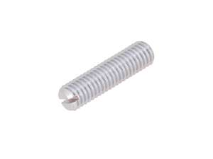 Vis sans tête M8x30, fendue, à tête conique, zinguée Vis sans tête M8x30, fendue, à tête conique, zinguée