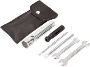 Kit d'outils pour les déplacements (avec sélection de clés supplémentaires) Kit d'outils pour les déplacements (avec sélection de clés supplémentaires)