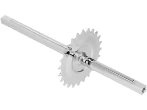 GPO axe de pédalier 24 dents carré | Pony GTX Beta 512, 521 (P1210) GPO axe de pédalier 24 dents carré | Pony GTX Beta 512, 521 (P1210)