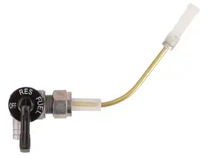 OMG Benzinhahn horizontal M12x1 beschriftet (mit Überwurfmutter) unten abgehend OMG Benzinhahn horizontal M12x1 beschriftet (mit Überwurfmutter) unten abgehend