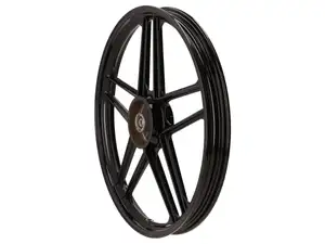 Jante 17" avant (5 rayons) alu noir | Honda Camino Jante 17" avant (5 rayons) alu noir | Honda Camino