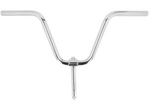 Cuppini guidon potence courbée 23 cm chrome Cuppini guidon potence courbée 23 cm chrome