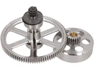ASP Corbeille d'embrayage & jeu de pignons droits 19:94 dents KTM SX50 CNC | Puch E50 ASP Corbeille d'embrayage & jeu de pignons droits 19:94 dents KTM SX50 CNC | Puch E50