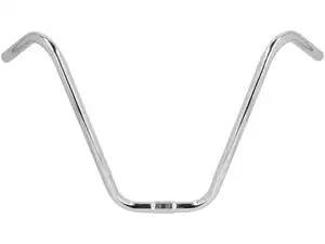 Guidon Potence 38 cm Apehanger (guidon polaire) Chrome Guidon Potence 38 cm Apehanger (guidon polaire) Chrome