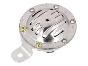 EFFE Horn 6V 18W (AC - Wechselstrom) mit Halterung verzinkt EFFE Horn 6V 18W (AC - Wechselstrom) mit Halterung verzinkt