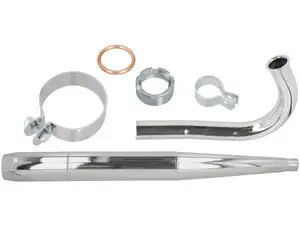 Auspuffanlage Zigarre (Ø 32 / 70 mm) Chrom | Sachs 50/2 Auspuffanlage Zigarre (Ø 32 / 70 mm) Chrom | Sachs 50/2